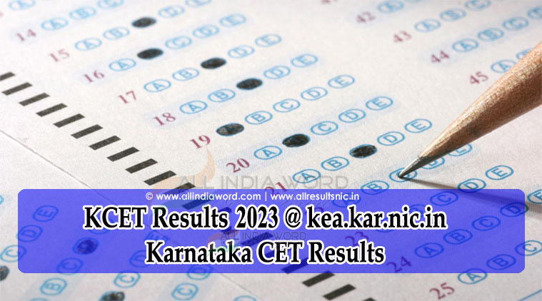 Karnataka CET Result 2023