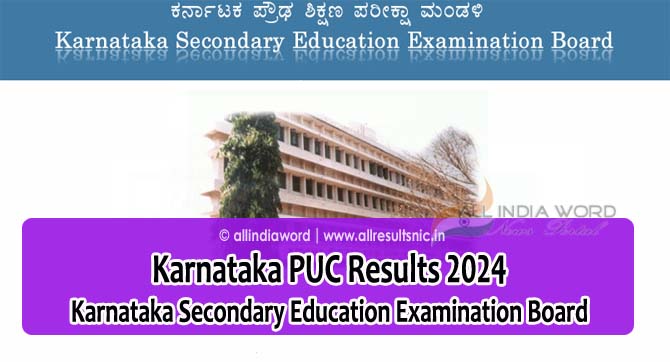 PUC Exam Results 2024